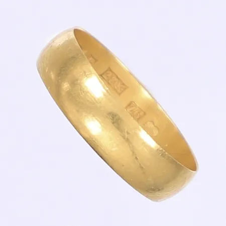Ring gravyr 23K Vikt: 2,8 g
