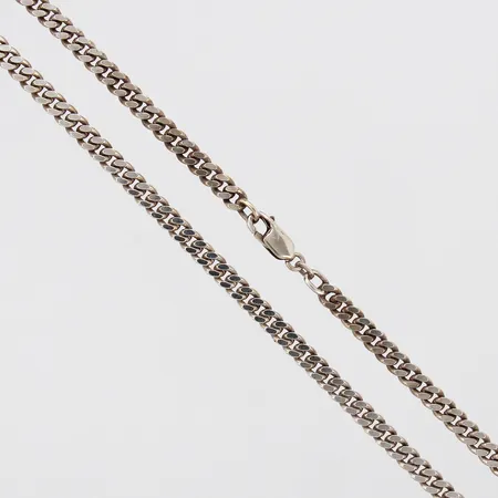 Kedja Pansar längd ca 80,5cm, bredd ca 6mm, 925/1000 silver Vikt: 55,4 g