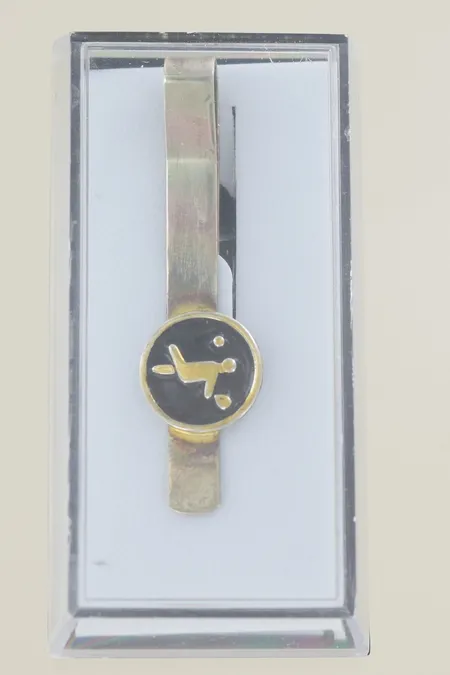 Slipsnål längd 5,5 cm vitmetall 