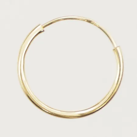 Udda örhänge Ø12mm 18K Vikt: 0,1 g