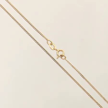 Kedja Pansar längd 45,5cm bredd 1,2mm 18K  Vikt: 2,9 g