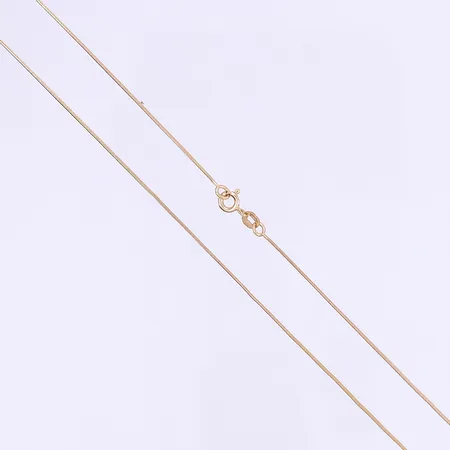 Halskedja Balestra längd 42cm bredd 1mm 18K Vikt: 2,9 g