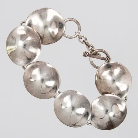 Armband Mexico längd ca 19,5cm, bredd ca 24mm, 925/1000 silver Vikt: 40 g