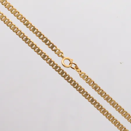 Collier längd 40,5cm, bredd 3,9cm, Hertz Aktiebolaget Bernhard, år1950, 18K Vikt: 16 g