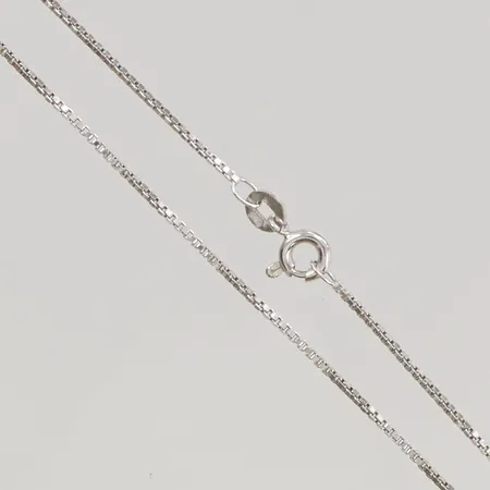 Kedja Venzia 40cm bredd 1mm 18K 3,3g.