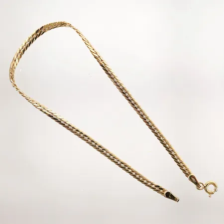 Armband ormlänk längd: 19cm. Bredd: 2.65mm 18k Vikt: 1,8 g