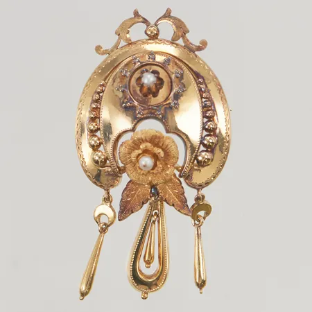 Brosch 71mm, 18K 9,6g.