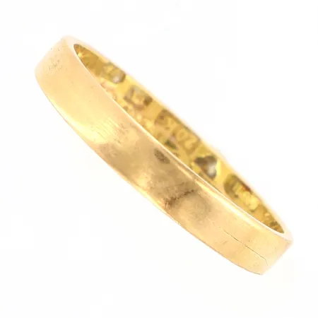 Ring med gravyr stl:18, 20K Vikt: 2,5 g