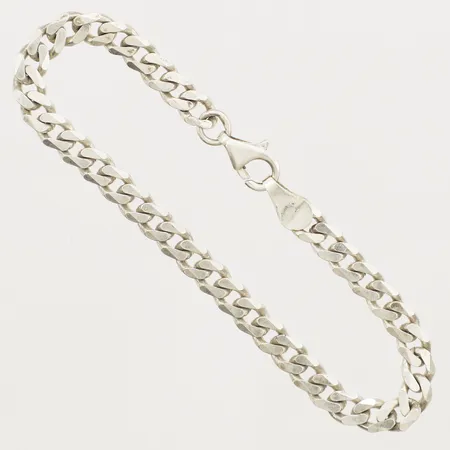 Armband Pansar längd ca 17cm bredd 5,1mm, 925/1000 silver  Vikt: 8,2 g