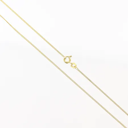 Kedja Pansar längd 41cm, bredd 1mm, 18K Vikt: 2,2 g