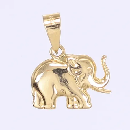 Hänge i form av elefant höjd 16mm 18K Vikt: 0,8 g
