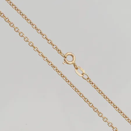 Kedja 51cm bredd 2mm 18K 6,2g.