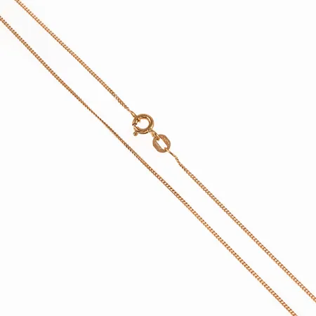 Kedja Pansar 40cm bredd 1mm, 18K 1,7g.