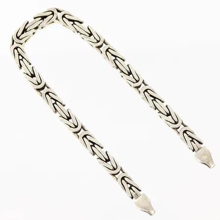 Armband Kejsarlänk längd 17cm lås saknas, bredd 4,5mm, silver 9251000. Vikt: 20,9 g