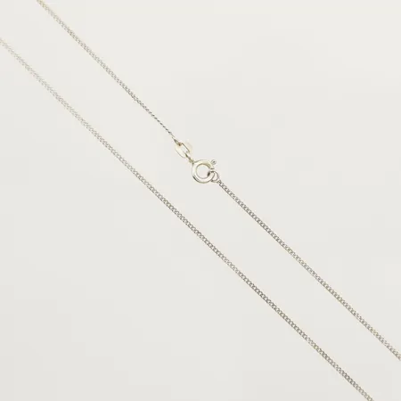 Kedja Pansar längd 42cm bredd 0,7mm GFAB 925/1000 Silver Vikt: 1,7 g