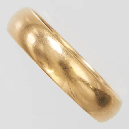 Ring slät stl 21, bredd 5,5mm, personlig gravyr, 18K Vikt: 7,7 g