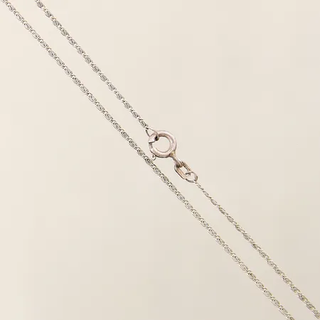Kedja S-länk längd 45,5cm bredd 1,2mm silver 925/1000 Vikt: 2 g