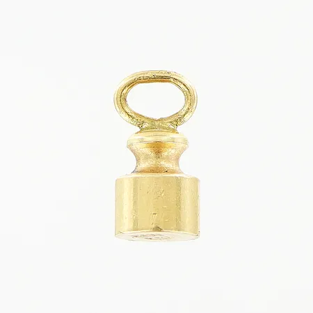 Hänge längd 8,5mm, bredd 4mm, 18K  Vikt: 0,9 g