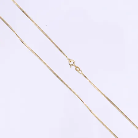 Halskedja Balestra modell Pansar längd 46cm bredd 1mm 18K Vikt: 4,4 g