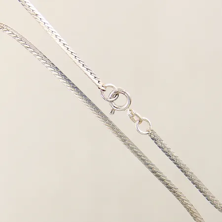 Collier halvstel Balestra längd 41cm bredd 2,5mm silver 925/1000 Vikt: 7,1 g