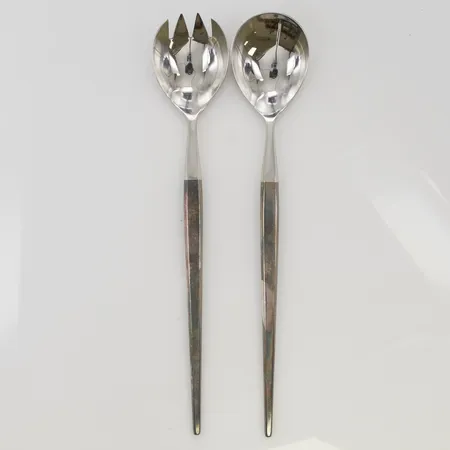 Salladsbestick Theresia Hvorslev för Mema 25cm, skaft, 925/1000 Silver bruttovikt 104,1g.
