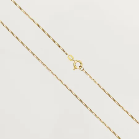 Kedja Pansar längd 43cm bredd 1,2mm 18K Vikt: 2,7 g