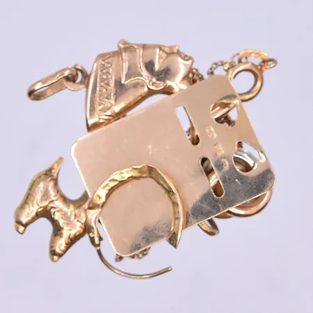 Diverse guld, 18K. Vikt: 6,2 g