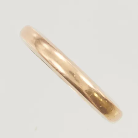 Ring stl:19¾ bredd 3mm gravyr 18K 5,4g.