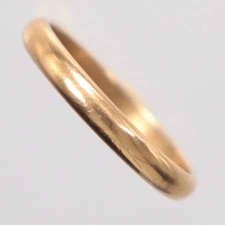 Ring stl. 17, gravyr, 18K Vikt: 2,4 g