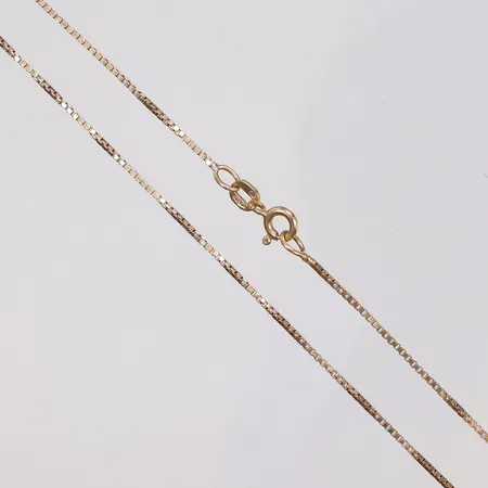 Kedja Venezia 46cm bredd 1mm Balestra 18K Vikt: 3,5 g