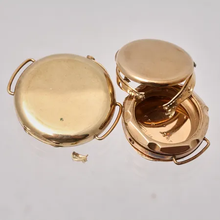 Diverse defekt guld, 14K, 6,93g.