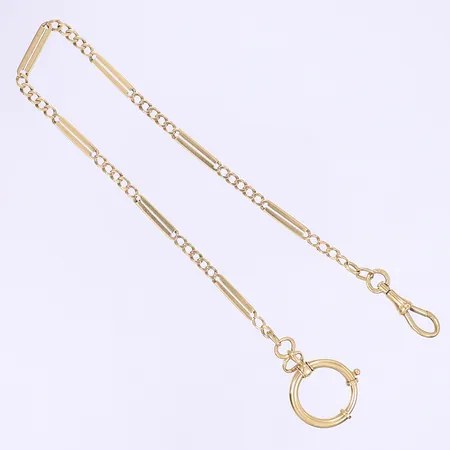 Klockkedja 30cm 18K 15,7g