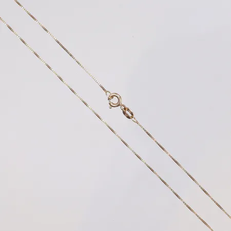 Kedja Venezia 45,5cm bredd 1mm Balestra 18K Vikt: 1,5 g