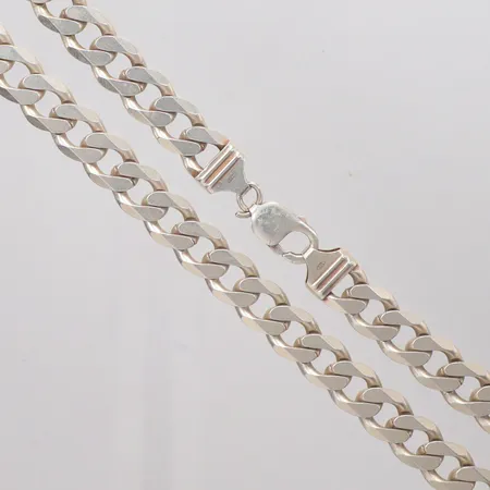 Kedja Pansar längd 49,5cm, bredd 11,4mm, silver 925/1000 Vikt: 90,8 g
