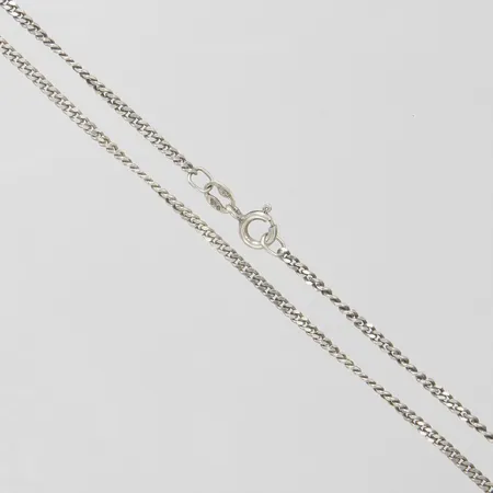 Kedja Pansar längd 39,5cm, bredd 2mm, silver 925/1000 Vikt: 4,3 g