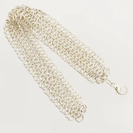 Armband 19cm bredd 17mm 925/1000 silver  Vikt: 27,5 g