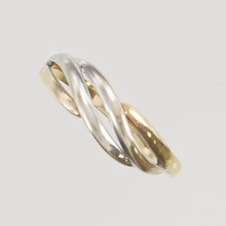 Ring stl:17½ bredd 5mm 18K 1,5g.