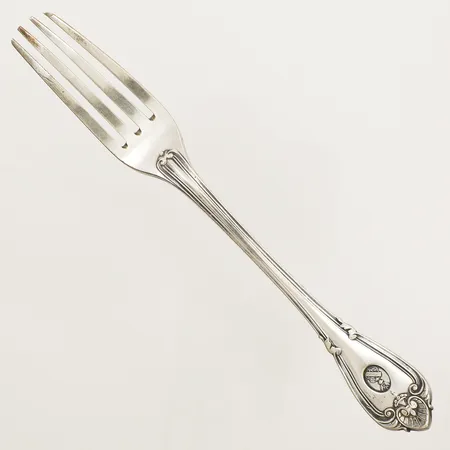 Gaffel längd 18,5cm, skev, silver 830/1000 Vikt: 51,8 g