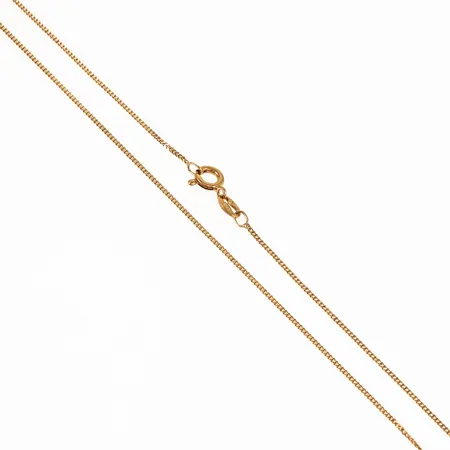 Kedja Pansar 38cm bredd 1,1mm, 18K 1,9g.