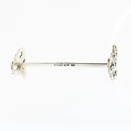 Smörtax längd 5,5cmm höjd 2cm, JLH, silver 830/1000. Vikt: 9 g