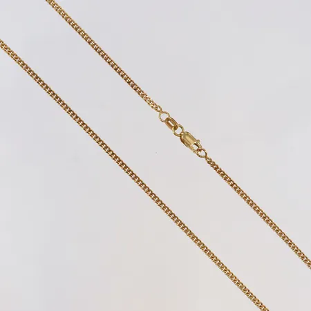Kedja Pansar Balestra längd 46cm, bredd ca 2mm, 18K Vikt: 6,7 g