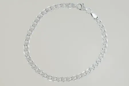 Armband pansar längd 20,5 cm, silver 925/1000  Vikt: 7,5 g