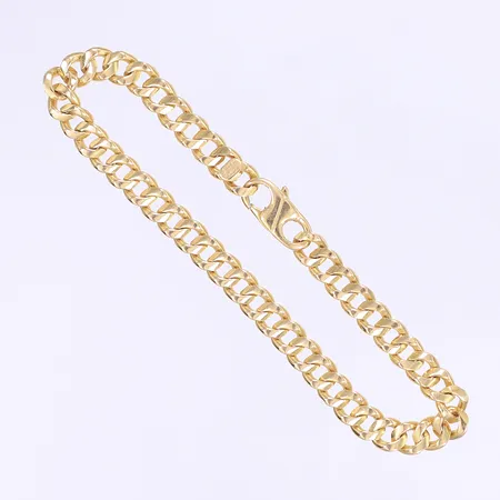 Armband Pansar längd 20cm bredd 5mm 18K Vikt: 20,4 g