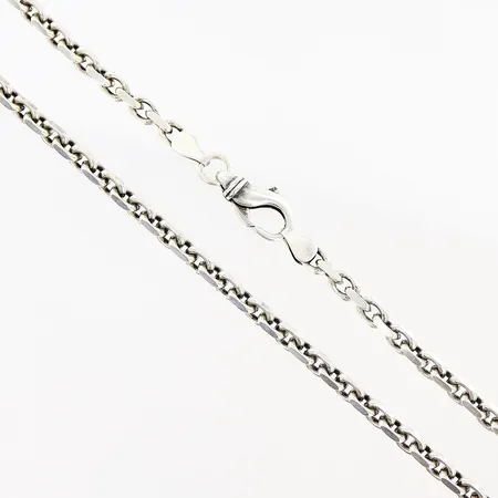 Kedja Ankar längd 51cm bredd 4mm, silver 925/1000 Vikt: 30 g