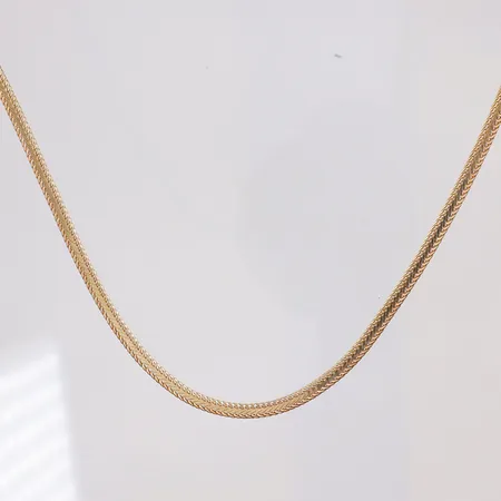 Kedja Rävsvans 70cm bredd 3mm Balestra 18K Vikt: 20,4 g
