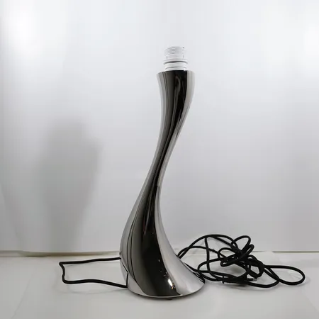 Golvlampa. Georg Jensen. Cobra collection. Design Constantin Wortmann, Höjd: 40cm. Rostfritt stål, nyskick. Kartong och lampskärm saknas