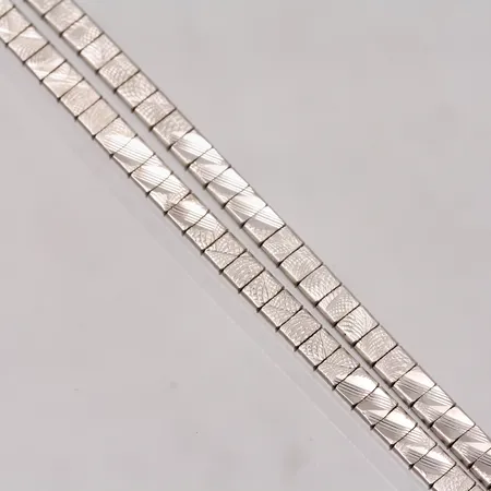 Armband 18,5cm, bredd 6,2mm, Guldfynd, 925/1000, 14,68g.