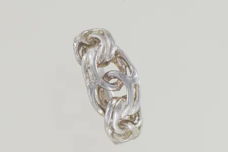 Ring bismark stl:16 bredd 9 mm silver Vikt: 2,7 g