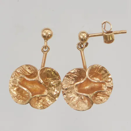 Örhängen Theresia Hvorslev 21x14mm 18K 4,3g.