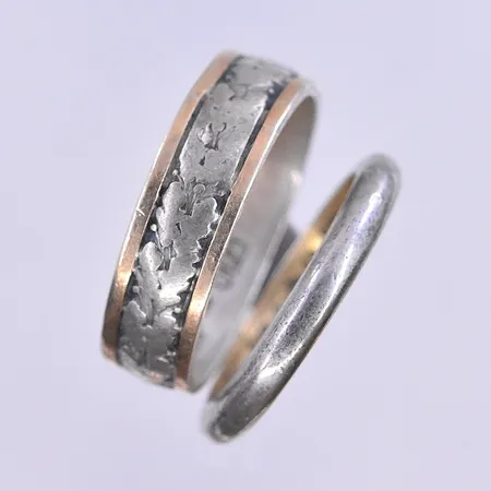 Ringar, silver 830/1000. Vikt: 6,8 g
